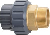 PVC/brass union 50x1,5“