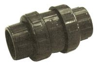 PVC 2-way valve with screws 63 mm