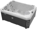 Wellis SPA vanna Manhattan Life Deluxe (2010 x 1530 x 850 mm Ice White)