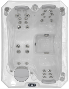 Wellis SPA vanna Manhattan Life Deluxe (2010 x 1530 x 850 mm Ice White)
