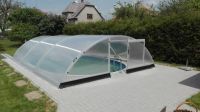 Swimming pool polycarbonate roof 3.32 x 6.30 x 1.11