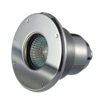 Halogēna zemūdens lampa no nerūsējoša tērauda 35W/12V