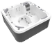 Wellis SPA vanna Lugano Life Deluxe (2300 x 2300 x 940 mm Sterling Silver)