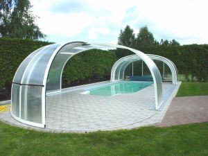 Polycarbonate sliding sheds