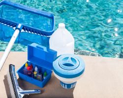 Pool chemistry, cleaning and maintenance products